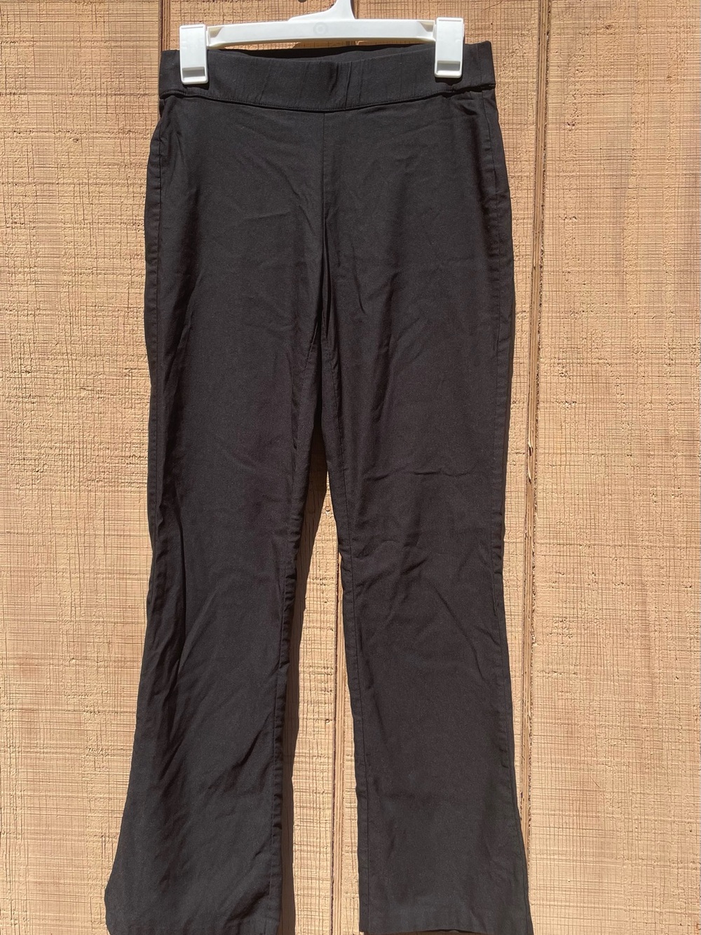 Simply Vera Vera Wang Black Women's Bootcut Mid Rise Pants